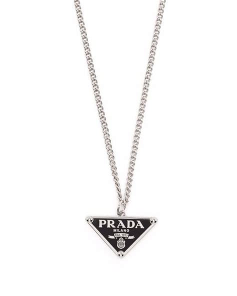 men prada chain|prada necklace price.